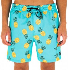 HURLEY Pineapple Print Blue/ Turquoise Swim Shorts